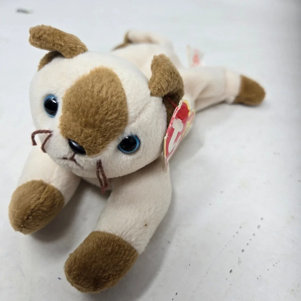 Ty Beanie Babies Lot of 6 Osito Snip Whisper Seaweed Jumpshot Kaleidoscope Plush